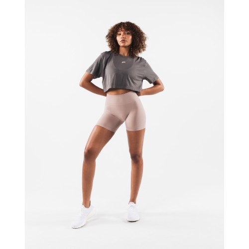 Must-Have Wolf Head Airtech SS Crop - Dusty Concrete - Grey