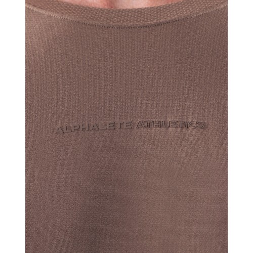 Must-Have AA Airtech LS Tee - Creamy Beige - Brown Available for Immediate Shipping