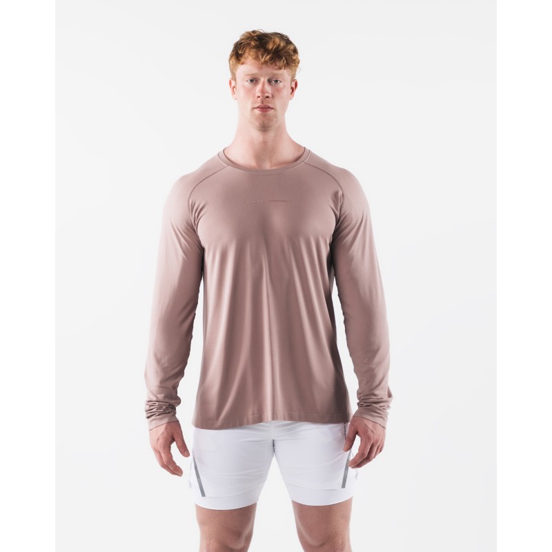 Must-Have AA Airtech LS Tee - Porcelain - Brown Latest Edition