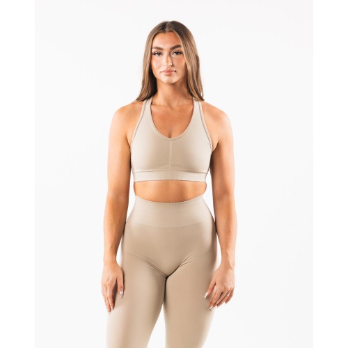 Must-Have Amplify Bra - Linen - Brown Just In