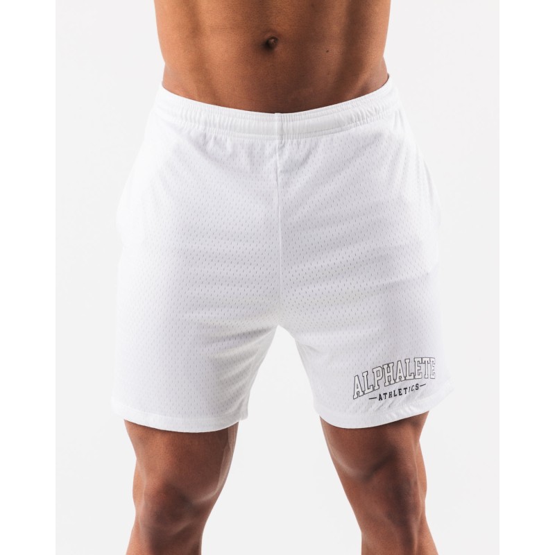 Must-Have AA Mesh Short 6” - White New Stock