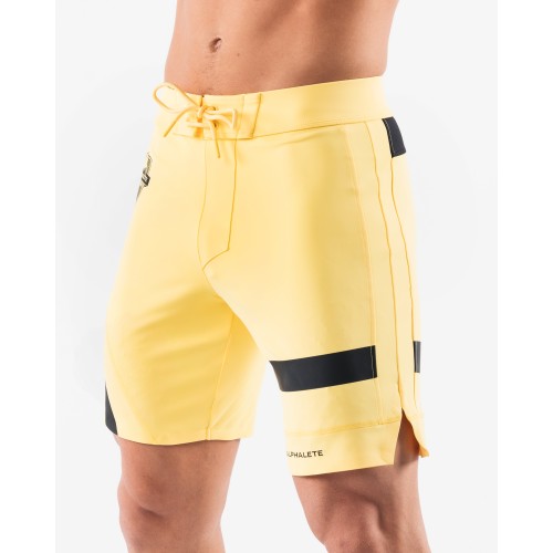 Must-Have Aztec Boardshort - Black Honey - Yellow New Release