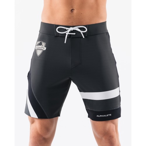 Must-Have Aztec Boardshort - Cloud Smoke - Black Latest Edition