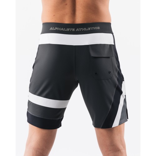 Must-Have Aztec Boardshort - Cloud Smoke - Black Latest Edition