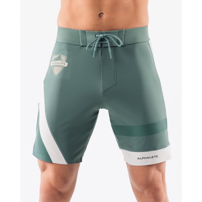 Must-Have Aztec Boardshort - Sage Linen - Green Limited Stock