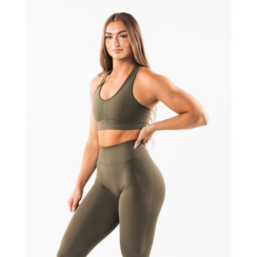 Must-Have Amplify Bra - Oak - Green New Release