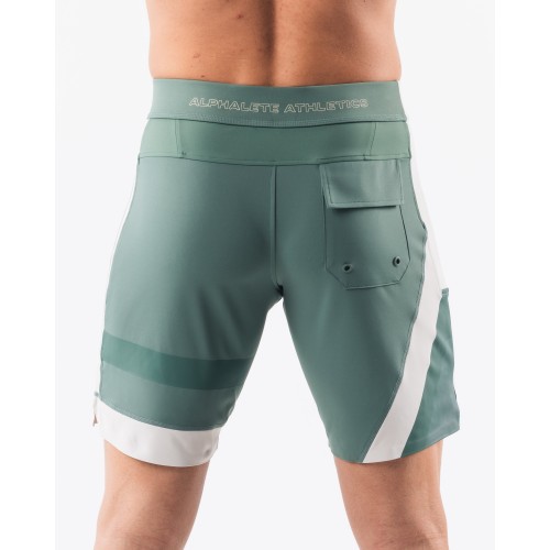 Must-Have Aztec Boardshort - Sage Linen - Green Limited Stock