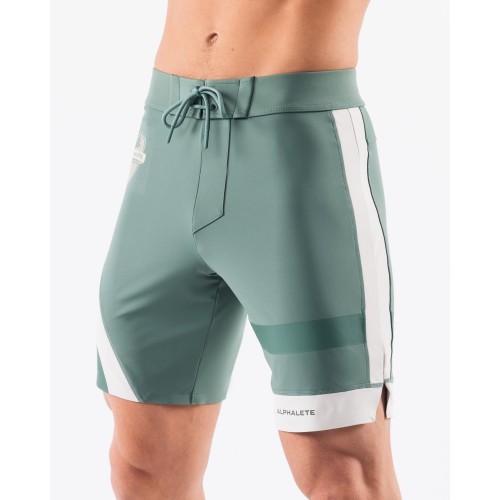 Must-Have Aztec Boardshort - Sage Linen - Green Limited Stock