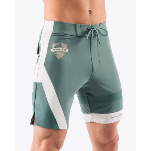 Must-Have Aztec Boardshort - Sage Linen - Green Limited Stock