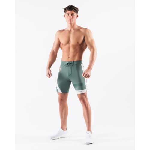 Must-Have Aztec Boardshort - Sage Linen - Green Limited Stock