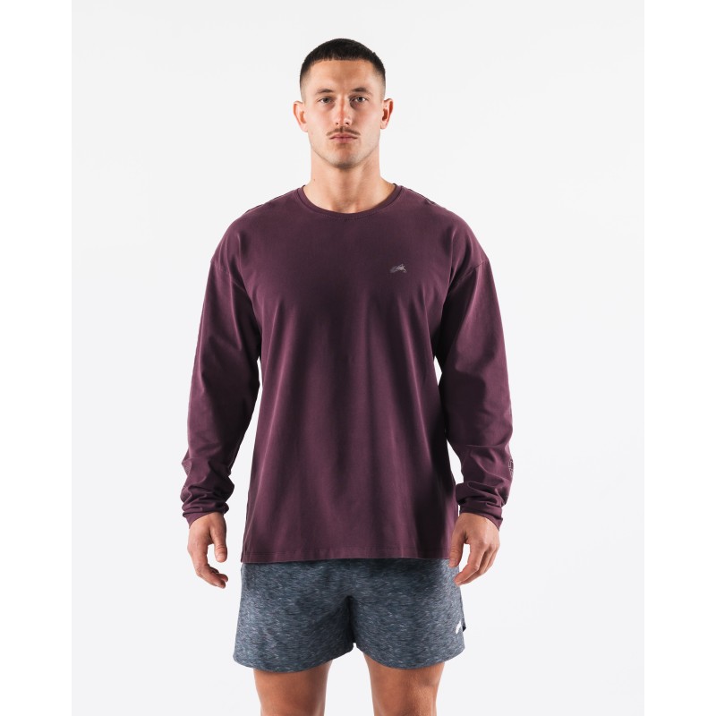 Must-Have Breathe More LS Tee - Mulberry - Purple New Release