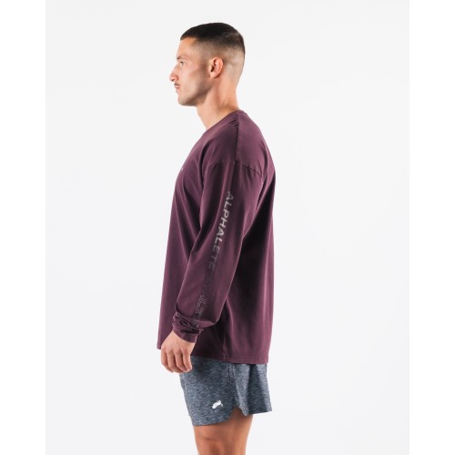 Must-Have Breathe More LS Tee - Mulberry - Purple New Release