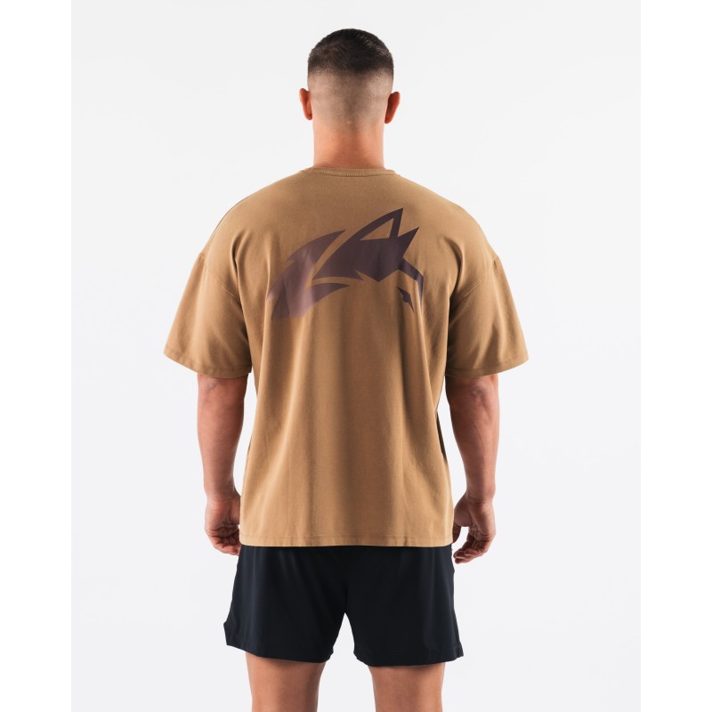 Must-Have Breathe More Tee - Magnetic Field - Brown On Hand Now