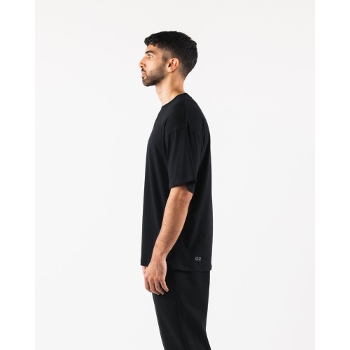 Must-Have Aligned Tee - Black Available for Immediate Shipping