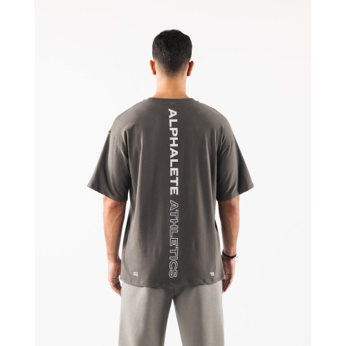 Must-Have Aligned Tee - Pewter - Brown Ready for Shipment